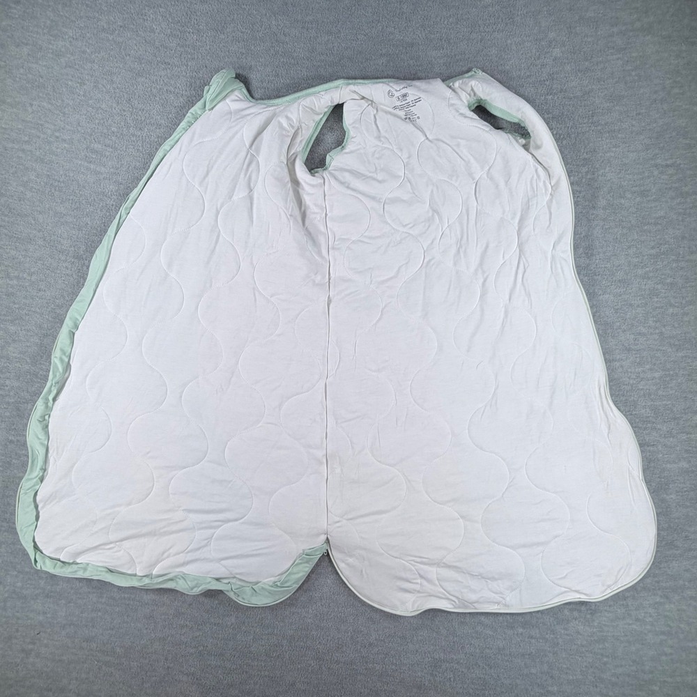 Sound Asleep Sack Sleep Sack Kids 6-18M Mint Green Bamboo Rayon 1.0 TOG Quilted - Picture 5 of 5